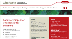 Desktop Screenshot of efterladte.dk
