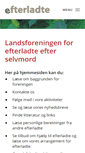 Mobile Screenshot of efterladte.dk