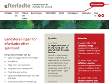 Tablet Screenshot of efterladte.dk